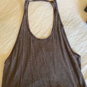 Lululemon Gray Crop Tank